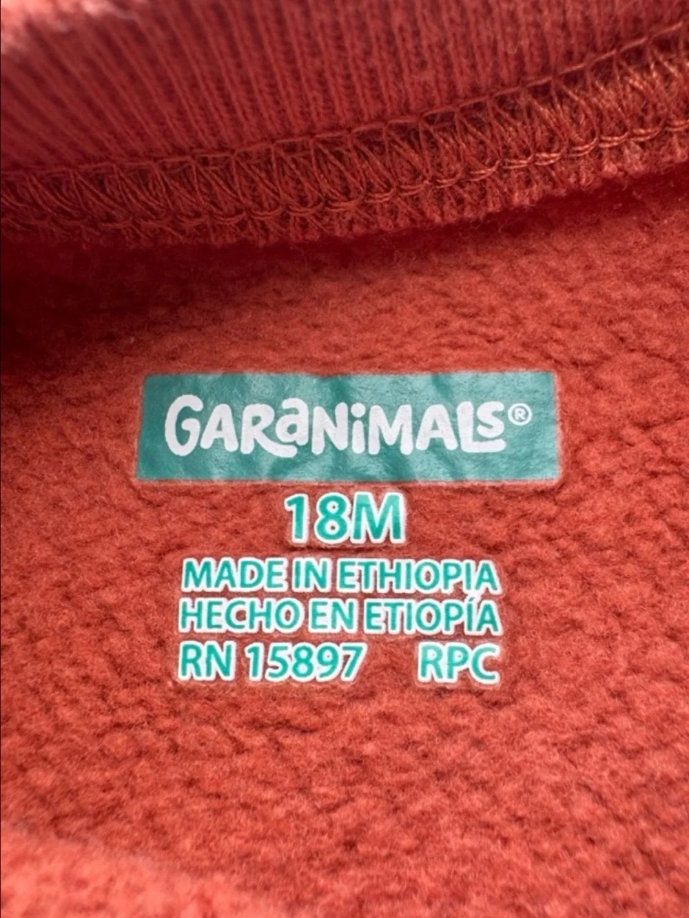 Garanimals toddler fleece